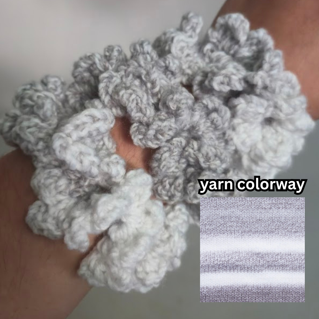 Crocheted Scrunchies