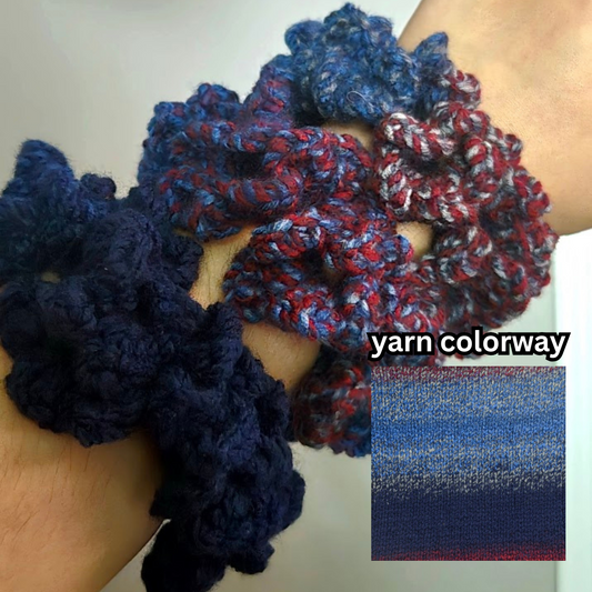 Crocheted Scrunchies