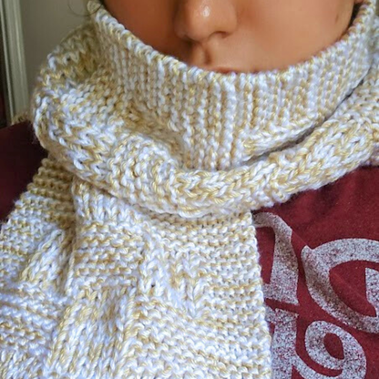 Square Checkered Scarf