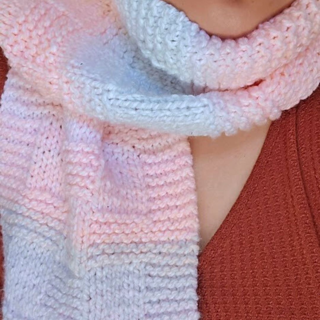 Square Checkered Scarf