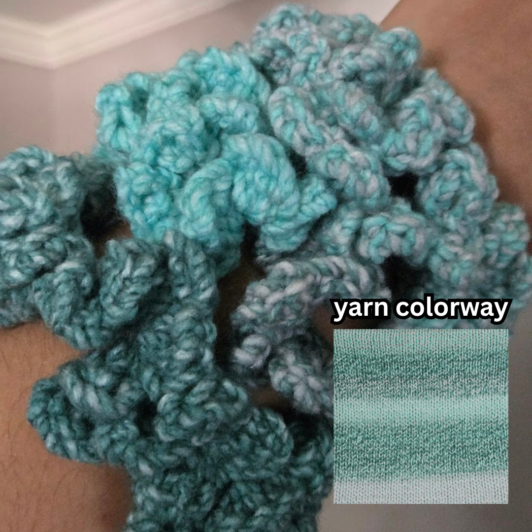 Crocheted Scrunchies