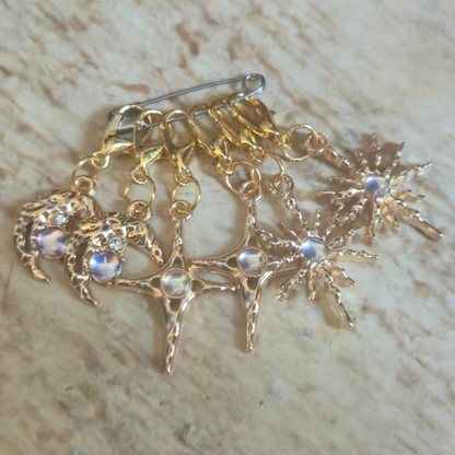 Celestial Stitch Markers